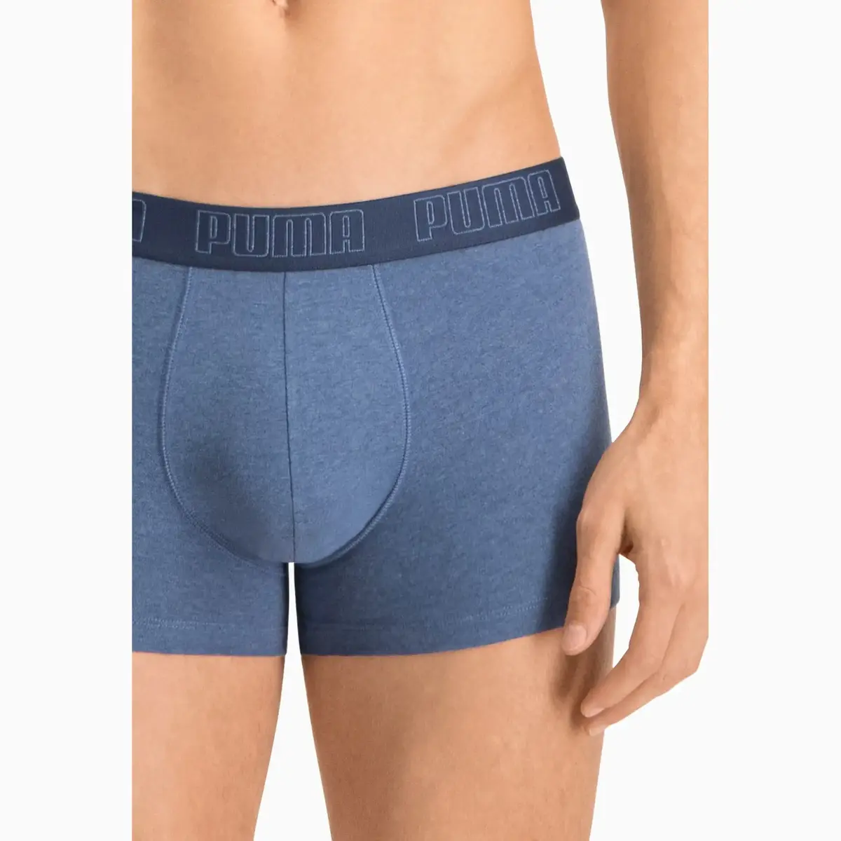 Puma PUMA BASIC TRUNK 2P denim Mavi Erkek 2'li Boxer