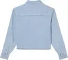 Calvin Klein CROPPED DAD DENIM SH Kadın Mavi Gömlek