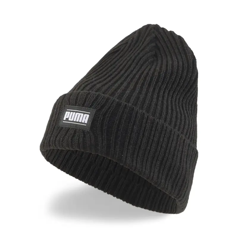 Puma Ribbed Classic Cuff Beanie Siyah Unisex Bere