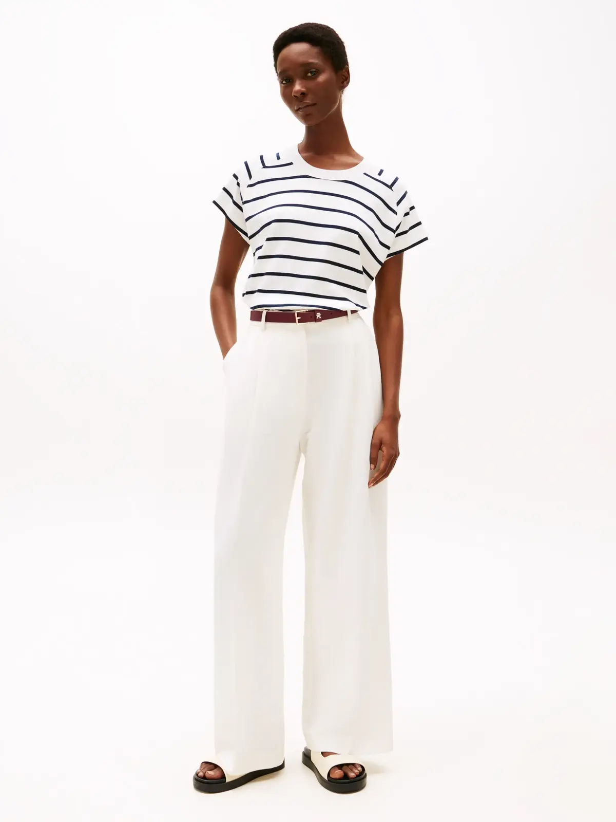 Tommy Hilfiger RLX MODERN CODY CAP, 0BF Siyah Kadın T-Shirt & Polo