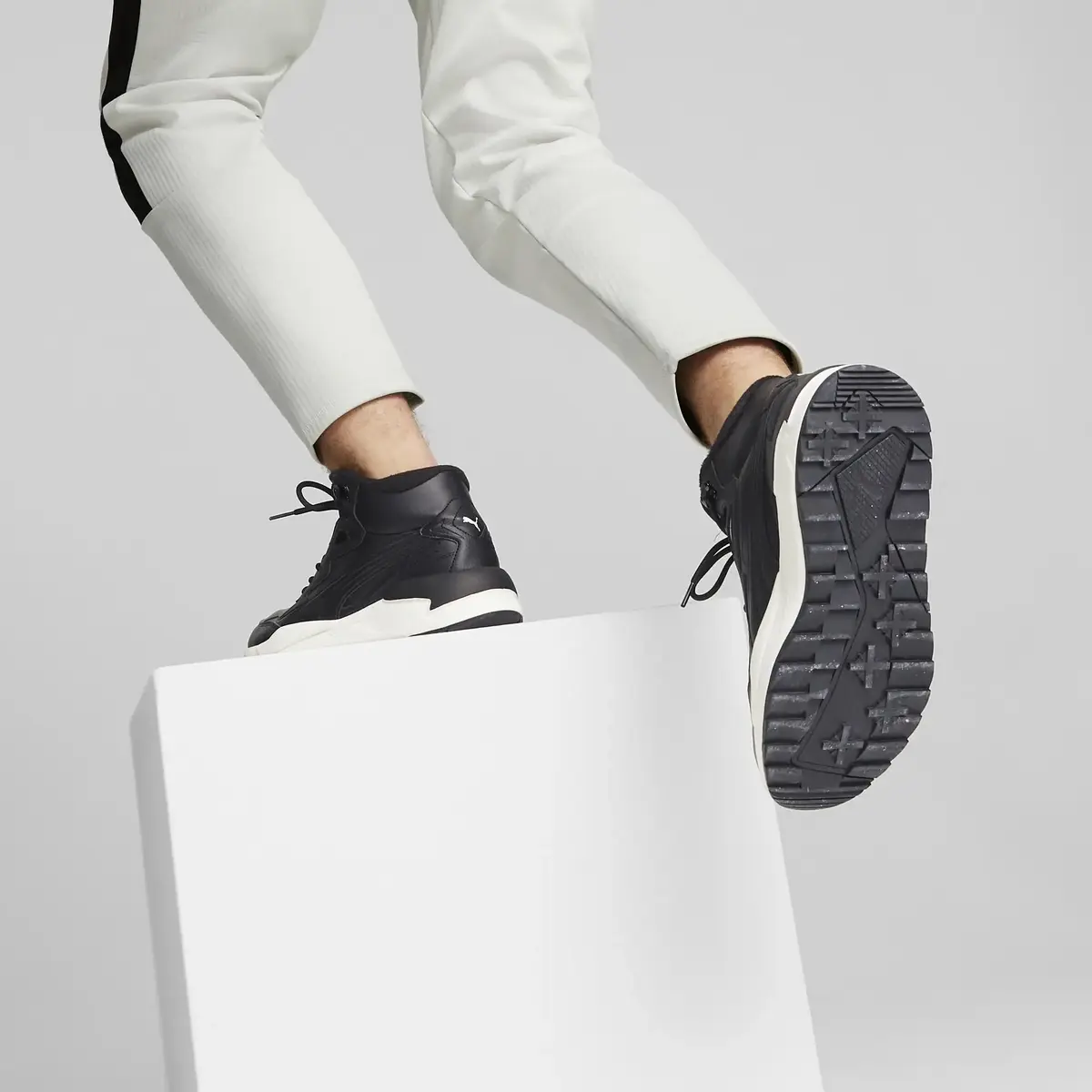 Puma X-Ray Speed Mid Wtr L Siyah Erkek Bilekli Günlük Spor Ayakkabı
