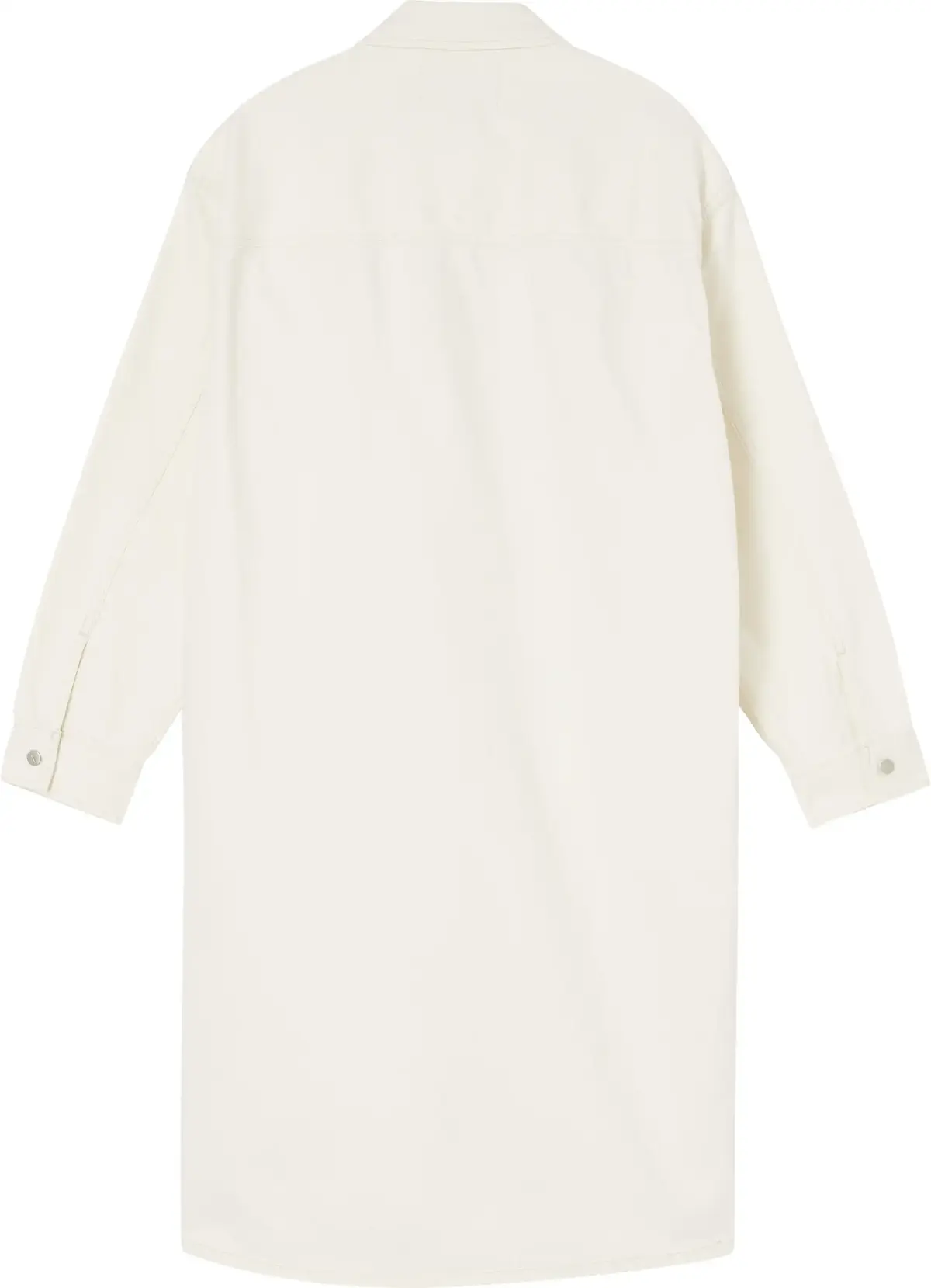 Calvin Klein LONG JACKET DRESS Kadın Beyaz Elbise