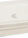 Calvin Klein CHAIN EW FLAP CONV C, 67U Gri Kadın Çanta & Cüzdan