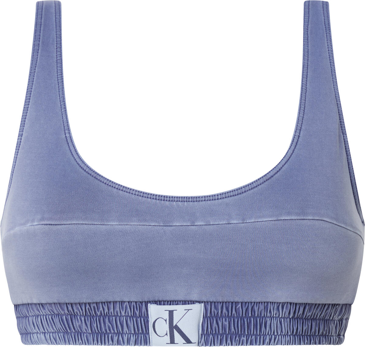 Calvin Klein BRALETTE-RP Kadın Mavi Bikini Üstü