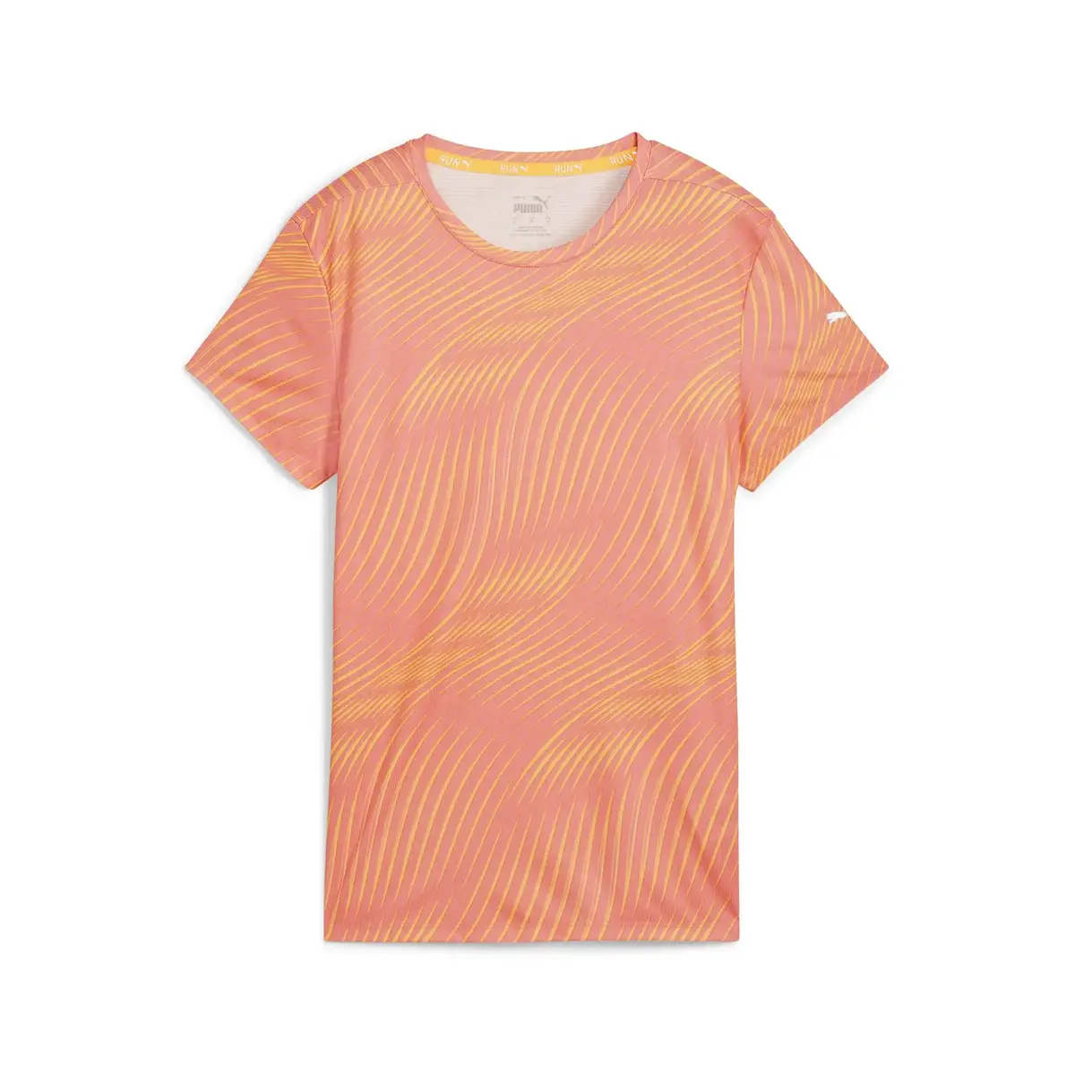Puma RUN FAVORITE AOP TEE W Pembe Kadın T-Shirt