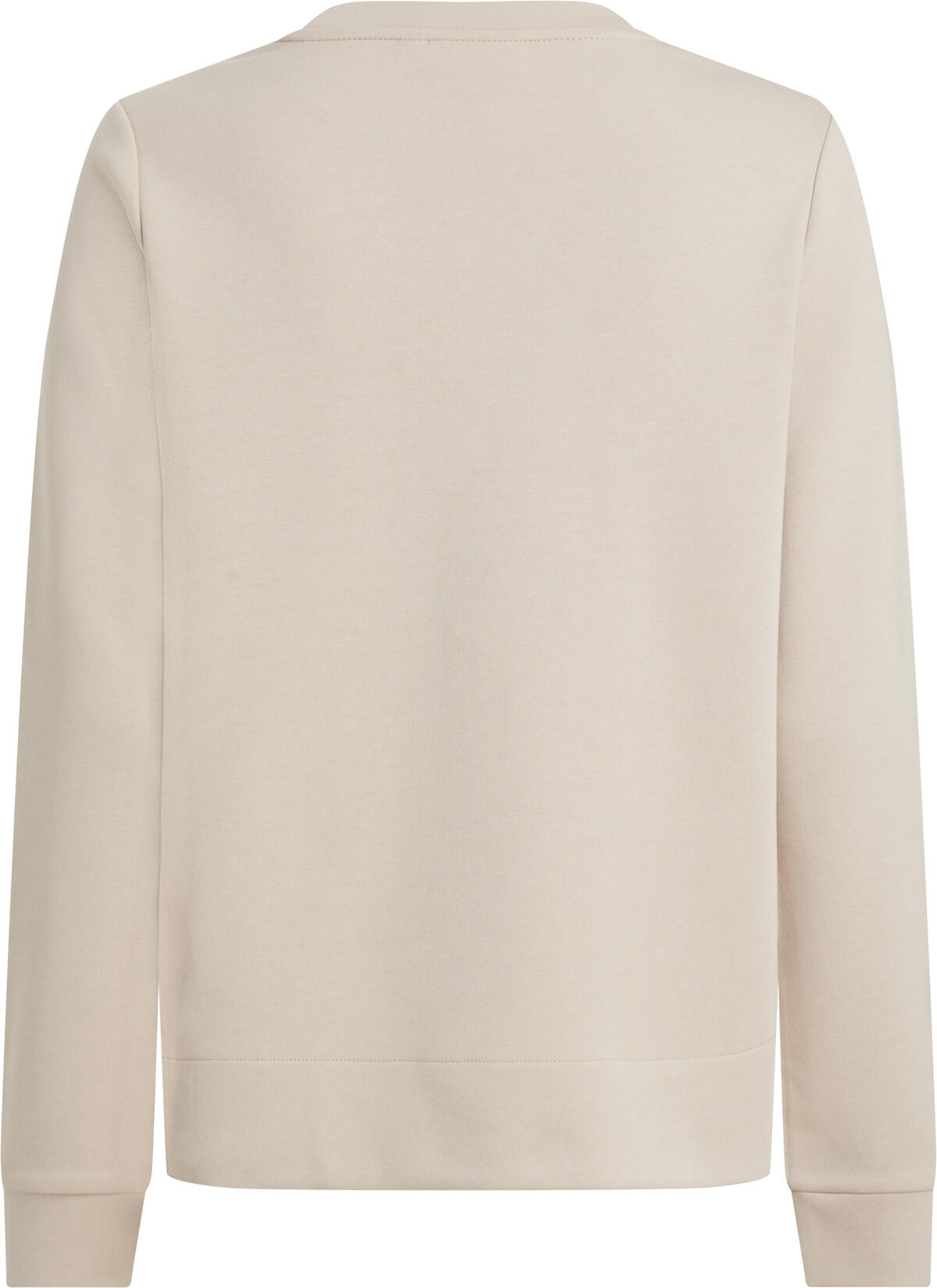 Calvin Klein MICRO LOGO ESS SWEAT Kadın Krem Sweatshirt