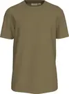 Calvin Klein LOGO TAPE TEE, LFF Kahverengi Erkek T-Shirt & Polo
