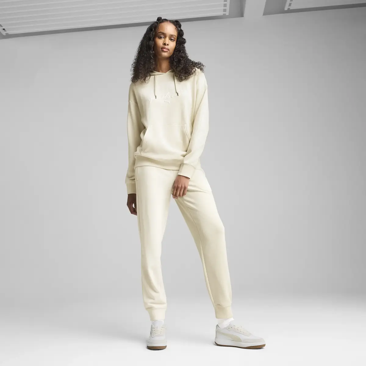 Puma CLASS Sweatpants Krem Kadın Eşofman Altı