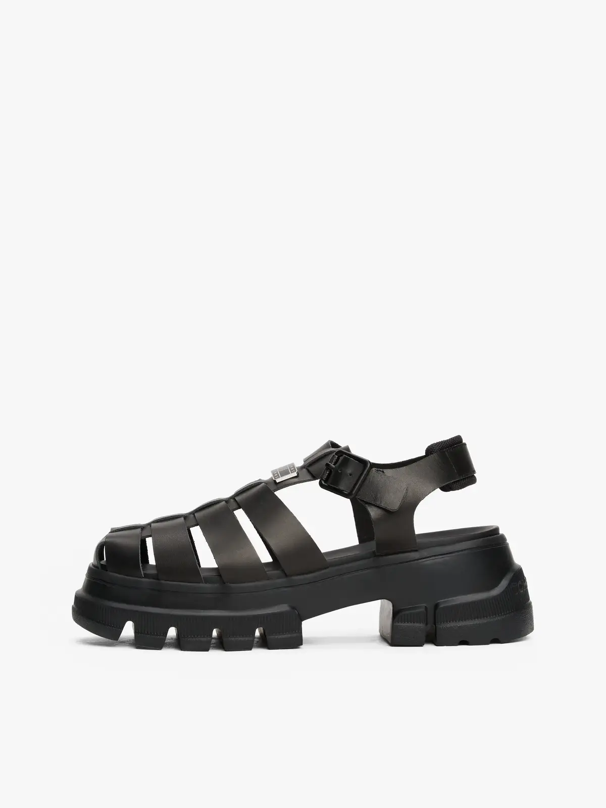 Tommy Hilfiger TJW FISHERMAN SANDAL, BDS Siyah Kadın Terlik