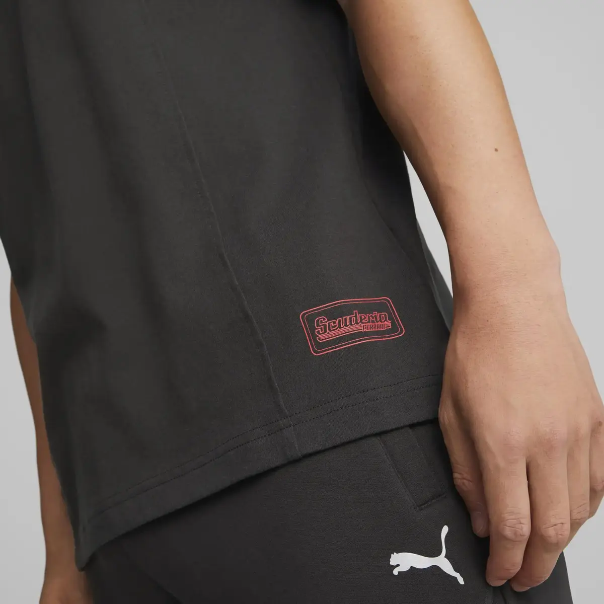 Puma Ferrari Style Tee Siyah Erkek/Unisex T-Shirt