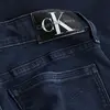 Calvin Klein HIGH RISE SLIM Kadın mavi Kot Pantolon