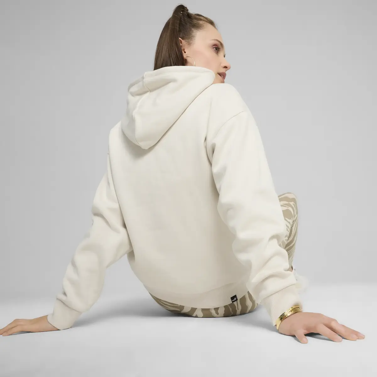 Puma ESS+ ANIMAL Hoodie FL Kadın Sweatshirt
