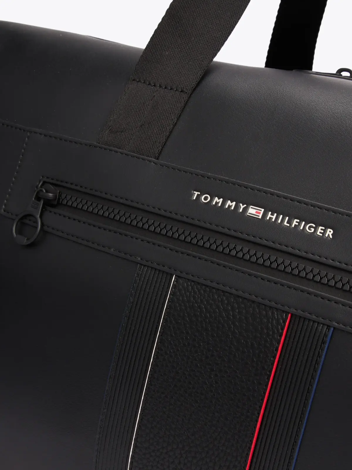Tommy Hilfiger TH FOUNDATION DUFFLE, BDS Siyah Erkek Çanta & Cüzdan