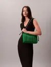 Calvin Klein DRAWSTRING PLISSE Yeşil Kadın Omuz Çantası