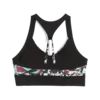 PUMA 4KEEPS TROPICAL AOP LGLN BRA Siyah Kadın Spor Sütyeni