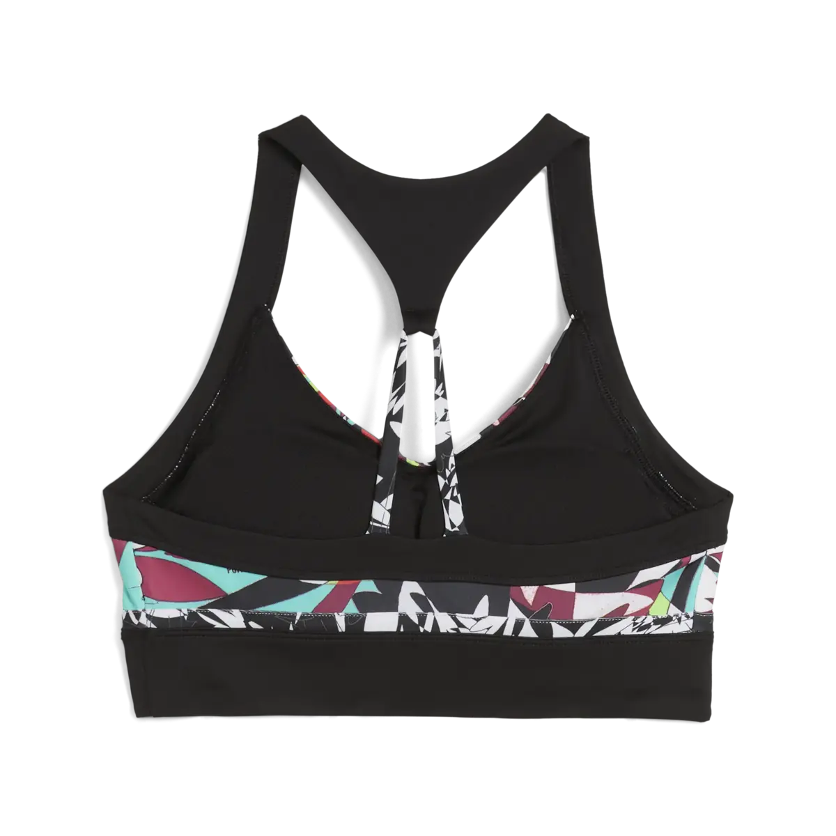 PUMA 4KEEPS TROPICAL AOP LGLN BRA Siyah Kadın Spor Sütyeni