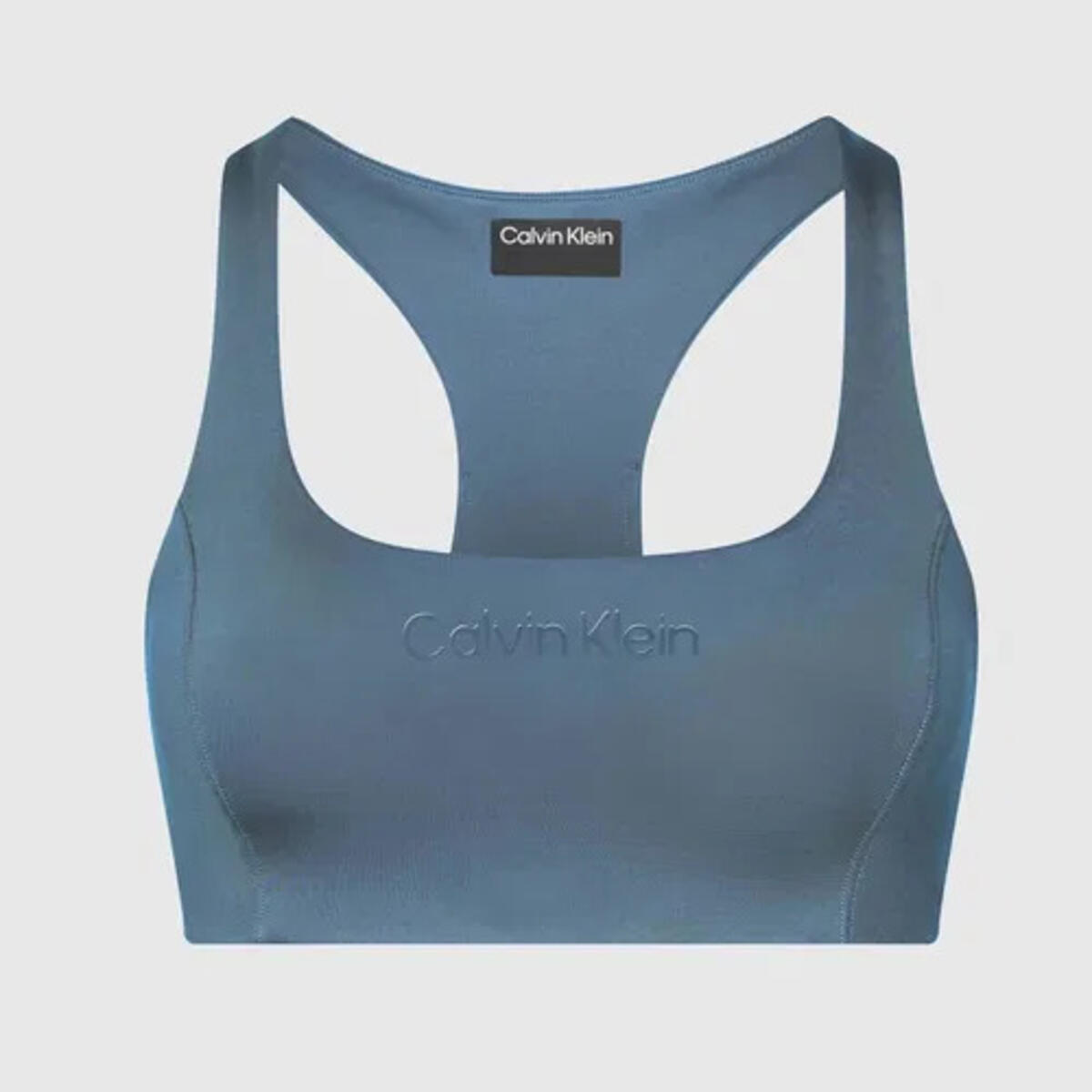 Calvin Klein WO - Sports Bra Medi, 5BX Mavi Kadın Sporcu Sütyeni