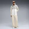 Puma PUMATECH FZ Hoodie Krem Erkek Fermuarlı Üst