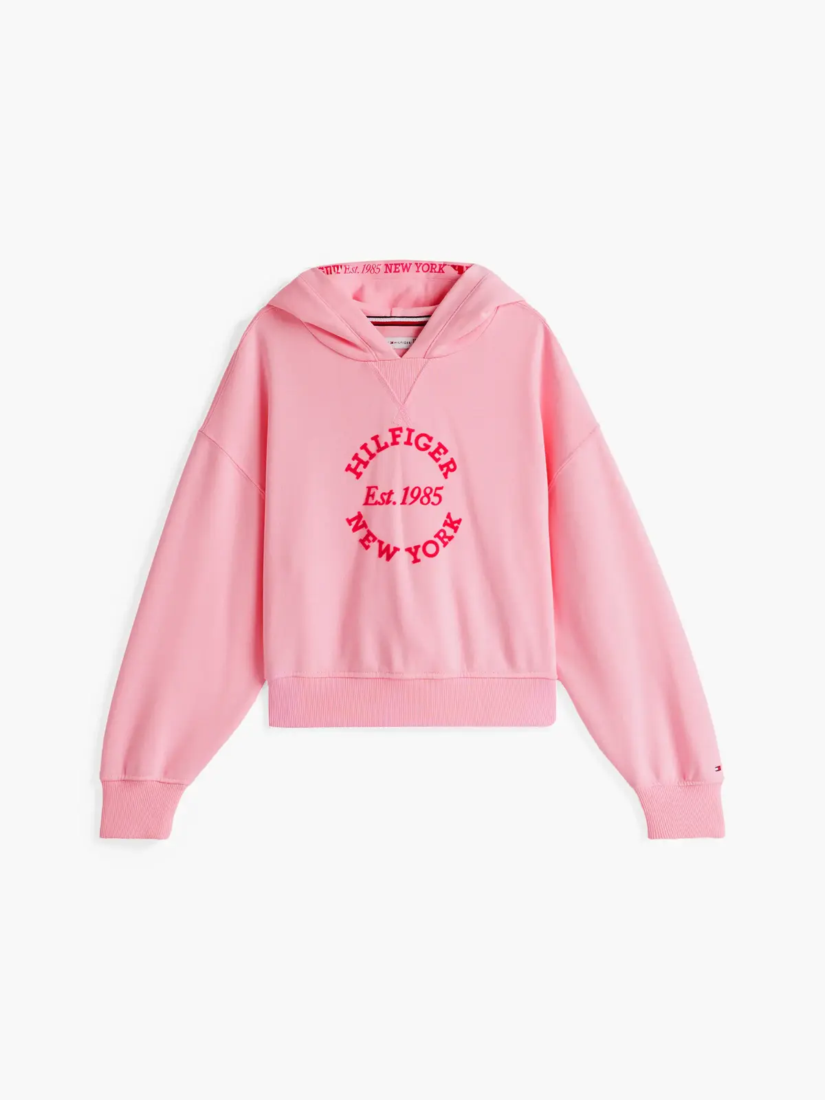 Tommy Hilfiger HILFIGER NEW YORK HO, TPF Pembe Kız Çocuk Sweatshirt