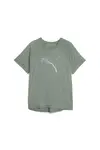 Puma EVOSTRIPE Tee Yeşil Kadın T-Shirt