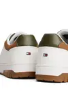 Tommy Hilfiger TH BASKET CORE LTH Beyaz Erkek Spor Ayakkabı & Sneaker