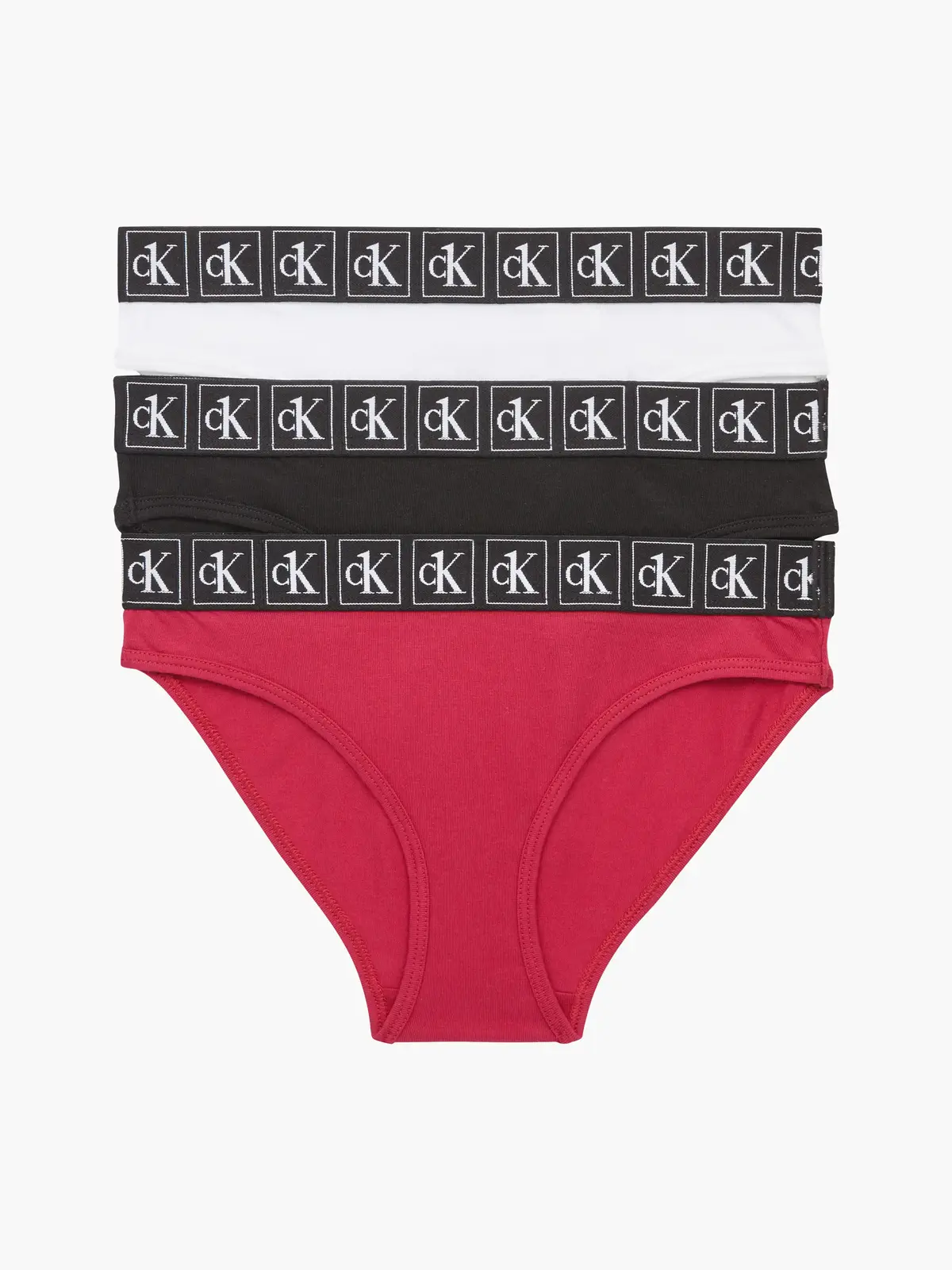 Calvin Klein 3PK BIKINI Kadın Kırmızı Bikini Külot Set