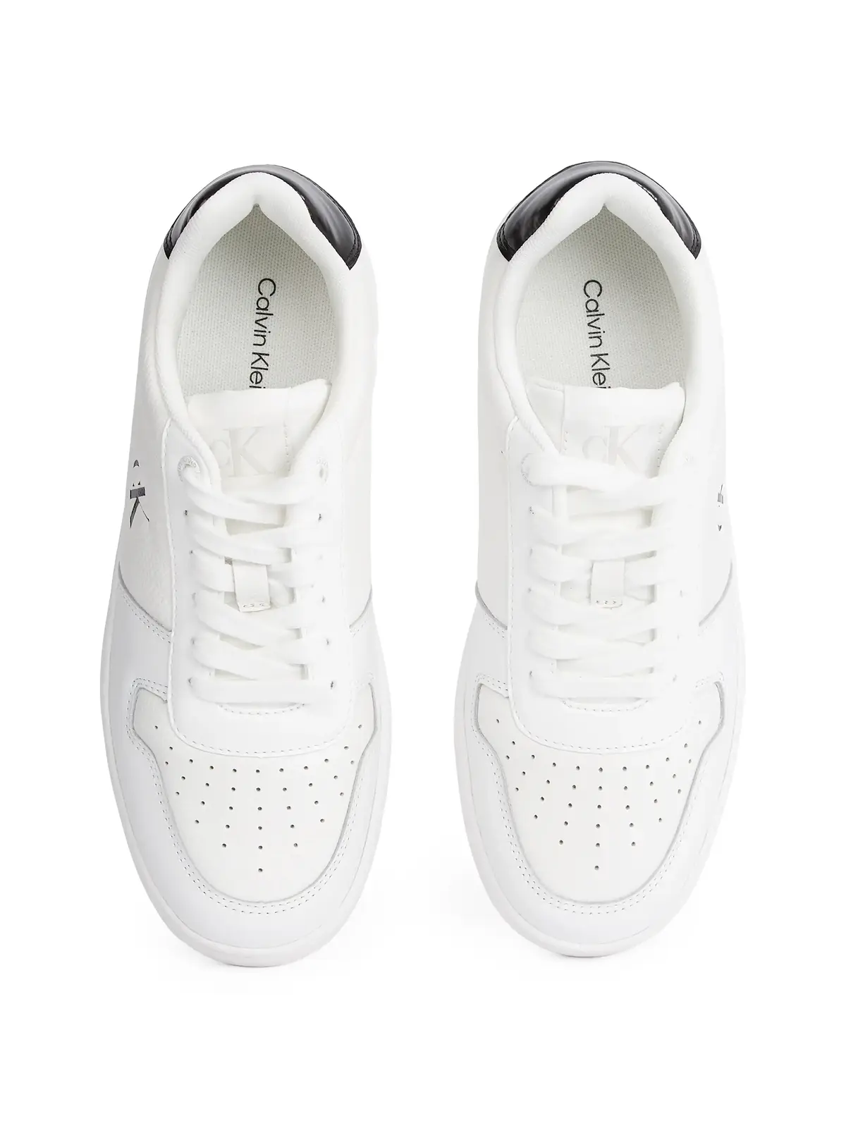 Calvin Klein BASKET CUPSOLE LOW M Beyaz Deri Kadın Sneaker