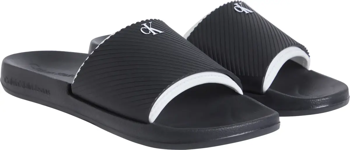 Calvin Klein SLIDE RUBBER NEOPREN, 0GM Siyah Erkek Terlik