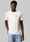 Calvin Klein SS 30s EU SP CK ABSTRACT GRAPHIC Beyaz Erkek Tişört