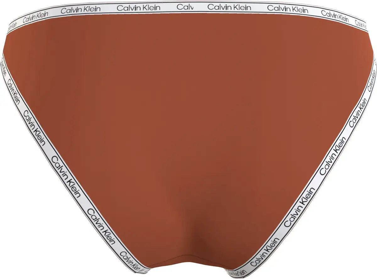 Calvin Klein HIGH LEG CHEEKY BIKI Kadın Kahverengi Bikini Altı