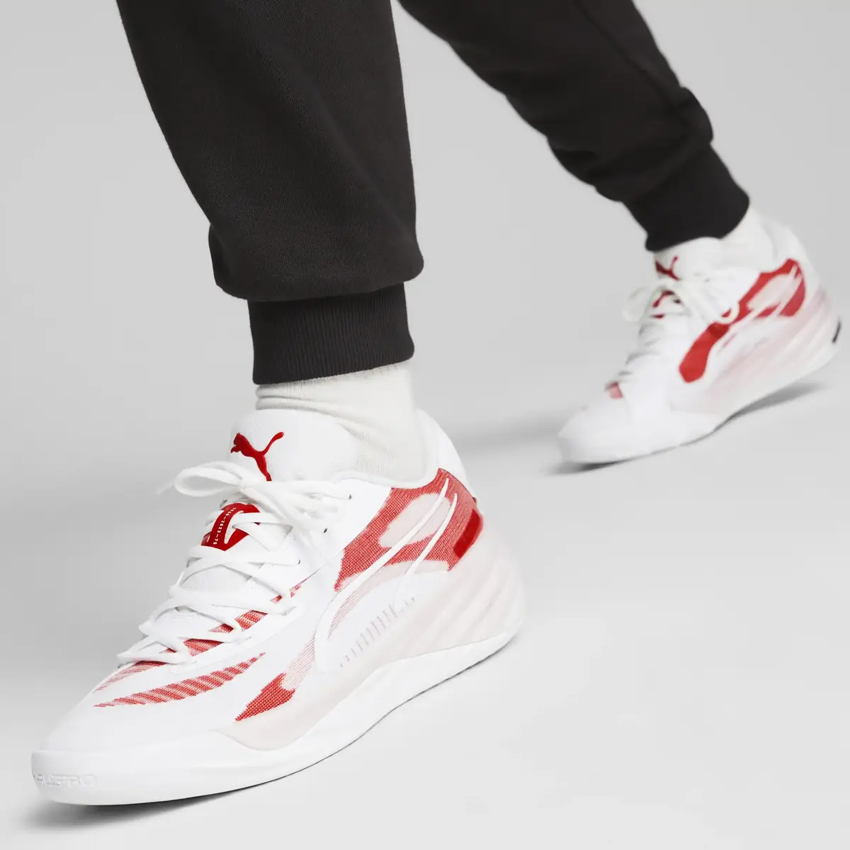 Puma All-Pro NITRO  Team Beyaz Unisex Yürüyüş ve Koşu Ayakkabısı