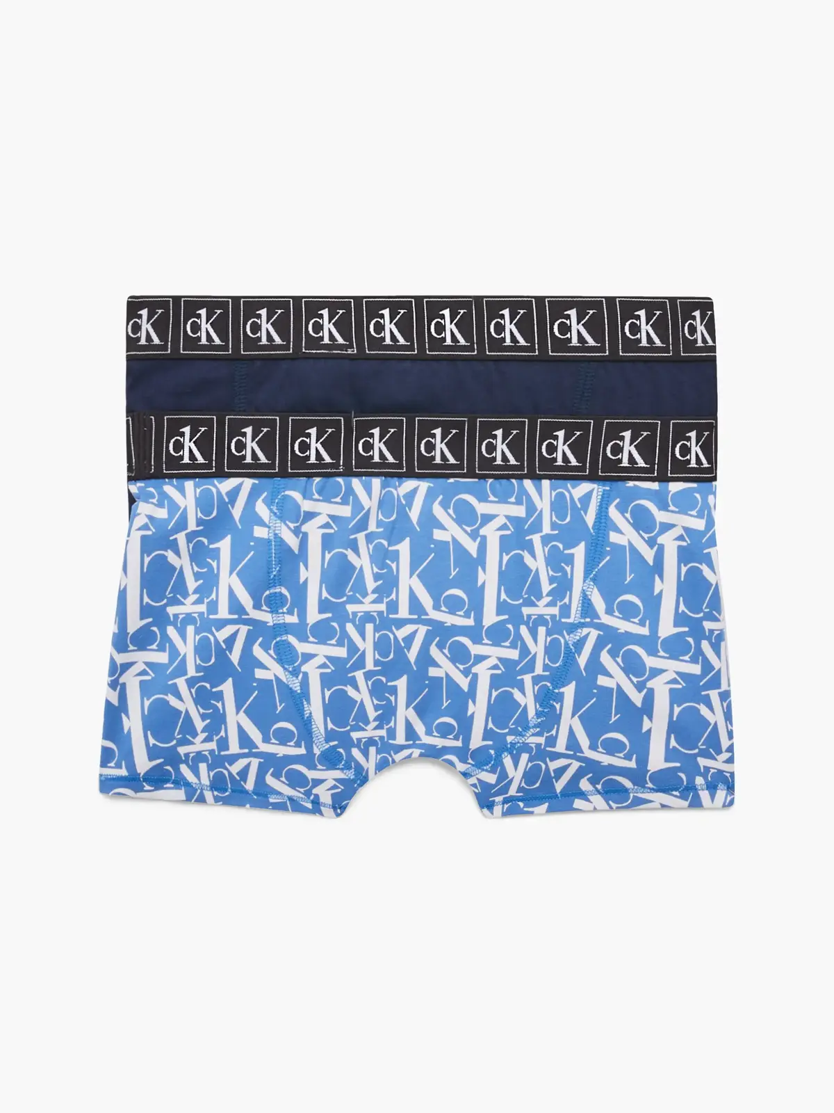 Calvin Klein 2PK TRUNK Erkek Mavi Boxer Set