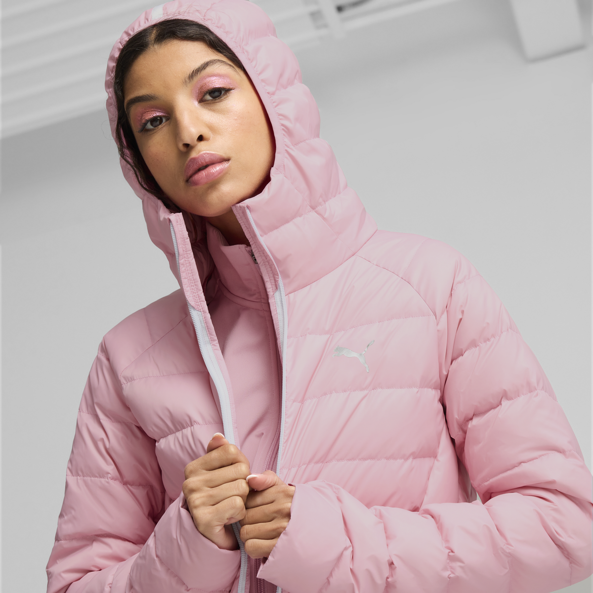 Puma PackLITE Down Jacket Pembe Kadın Mont
