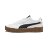 PUMA Carina 3.0 PUMA White-PUMA Black Beyaz Kadın Spor Ayakkabı