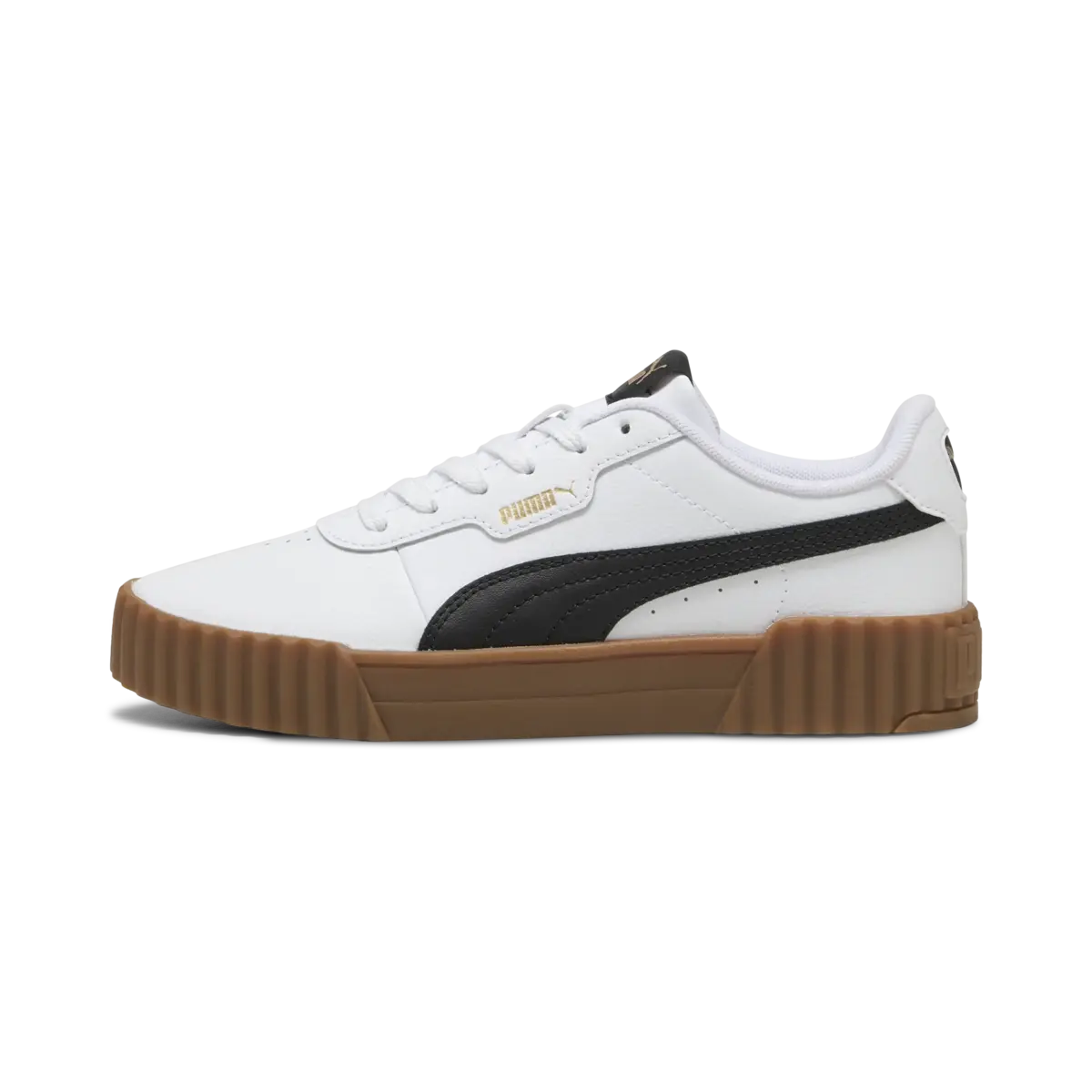 PUMA Carina 3.0 PUMA White-PUMA Black Beyaz Kadın Spor Ayakkabı