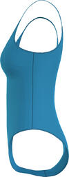 Calvin Klein SCOOP BACK ONE PIECE Kadın Mavi Mayo