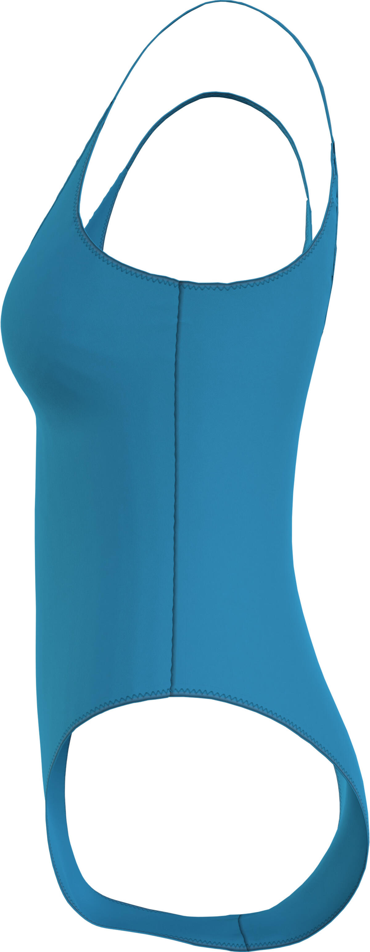 Calvin Klein SCOOP BACK ONE PIECE Kadın Mavi Mayo