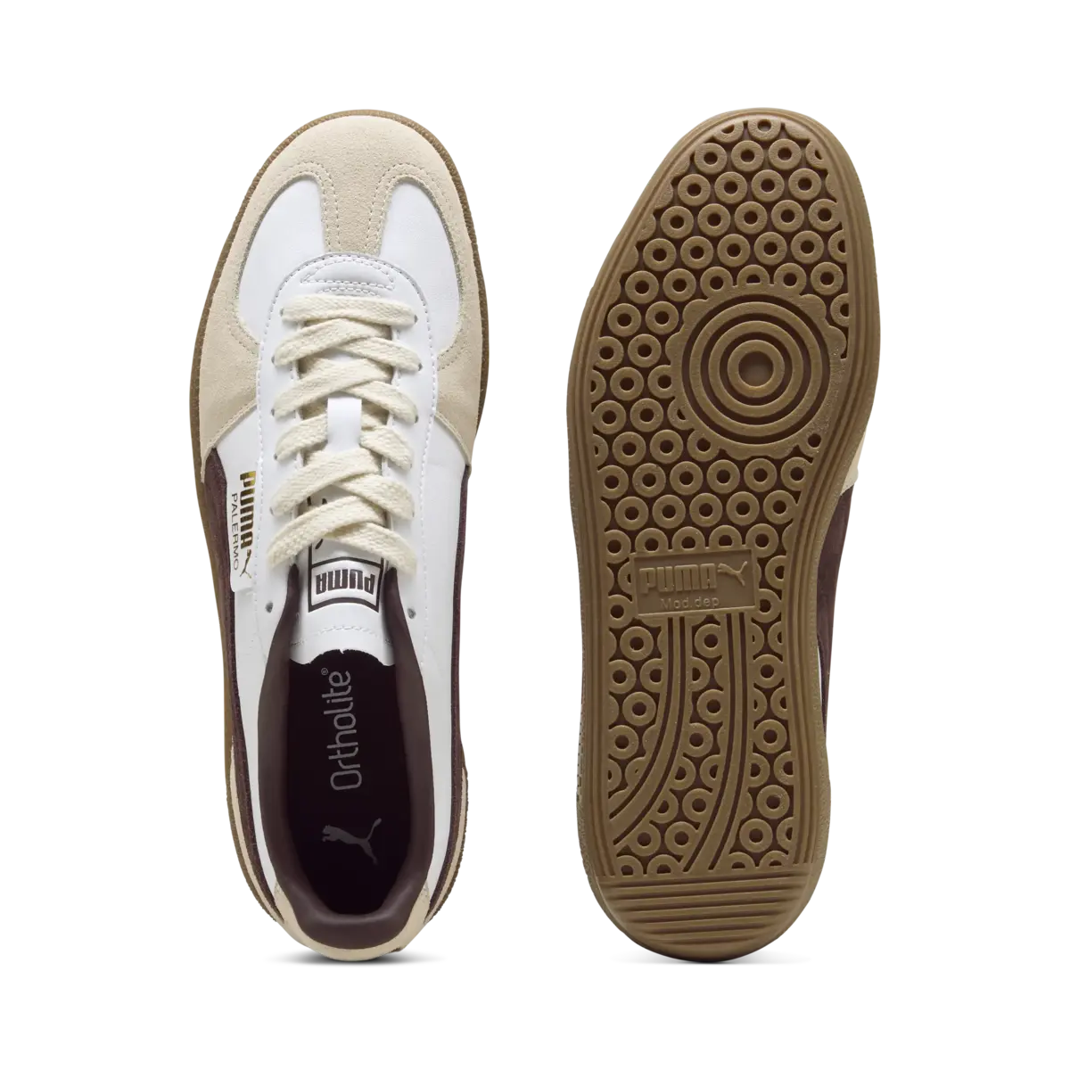 Puma Palermo Lth Krem Unisex Spor Ayakkabı