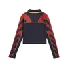 PUMA FUTURE.PUMA.ARCHIVE Jersey Lacivert Kadın Crop