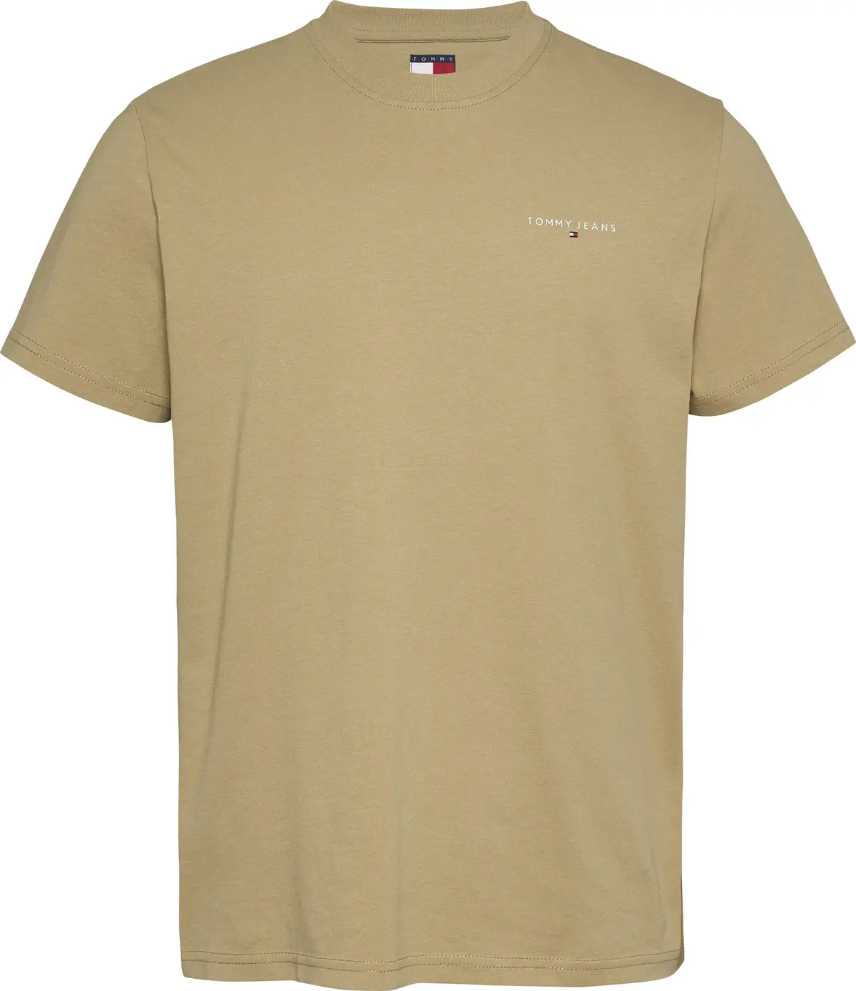 Tommy Hilfiger TJM SLIM LINEAR CHES, ACT Bej Erkek T-Shirt & Polo