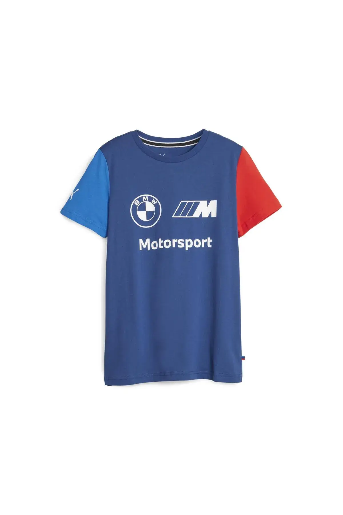 Puma BMW MMS KIDS ESS LOGO TEE Mavi Çocuk T-Shirt