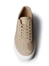 Calvin Klein LOW PRO CUPS LTH MIX Bej Kadın Günlük Spor Ayakkabı