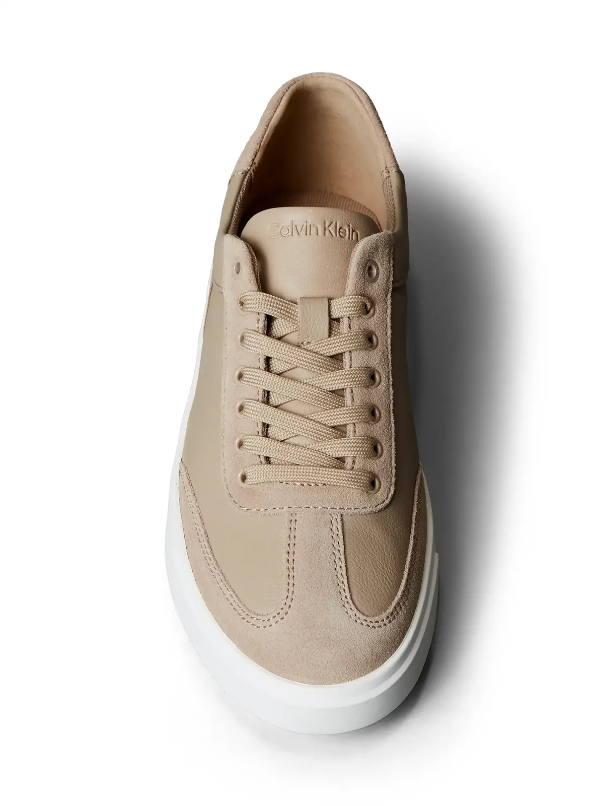 Calvin Klein LOW PRO CUPS LTH MIX Bej Kadın Günlük Spor Ayakkabı