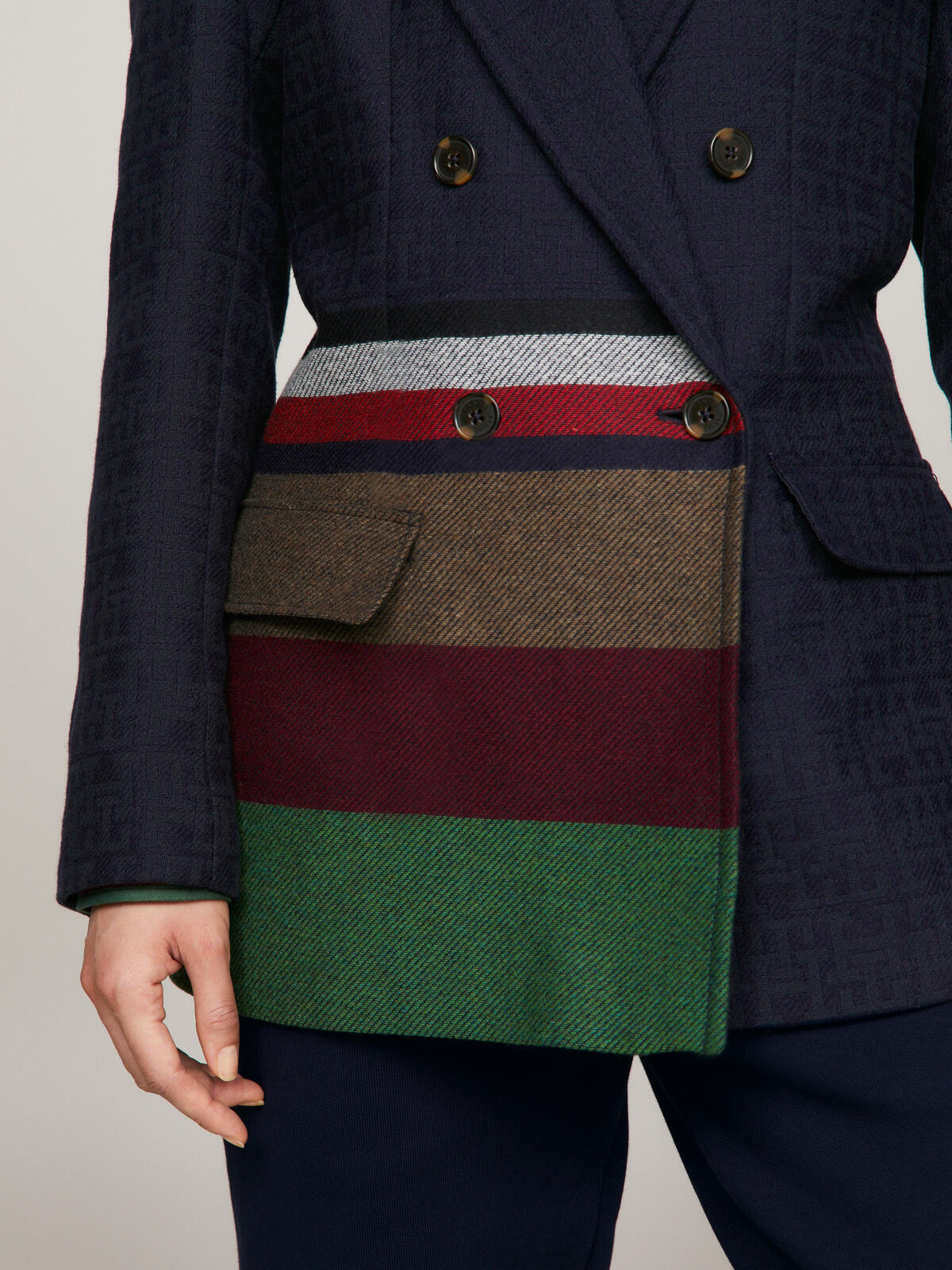 Tommy Hilfiger TH X P NY STP GI BLA Erkek Siyah Blazer