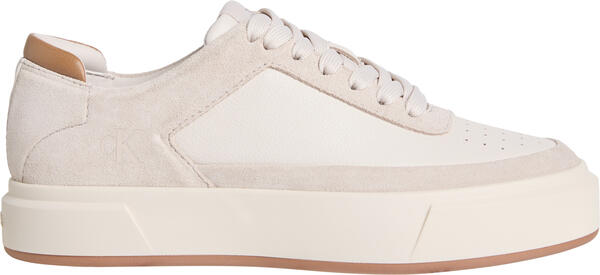 Calvin Klein BASKET LACE UP PRO LTH MIX MG Siyah Kadın Günlük Spor Ayakkabı