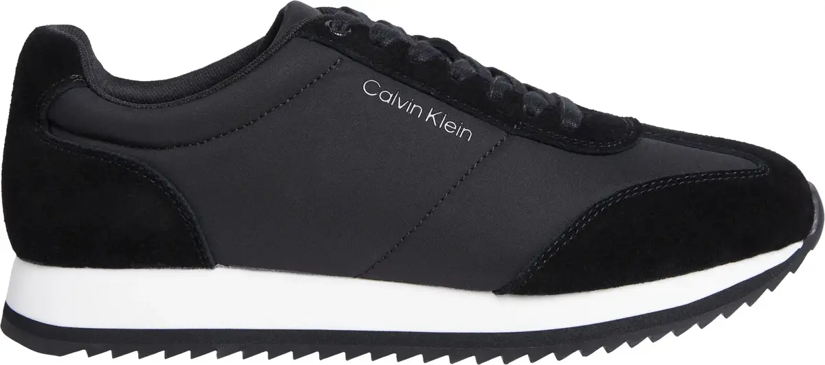 Calvin Klein LOW TOP LACE UP MIX, BEH Siyah Erkek Spor Ayakkabı & Sneaker