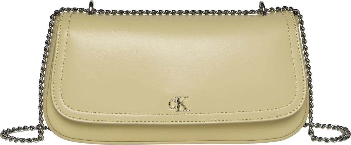 Calvin Klein CK CONVERTIBLE CHAIN SMALL BAG Kadın Kahverengi Omuz Çanta