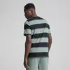 PUMA CLASS Striped Tee Yeşil Erkek T-Shirt
