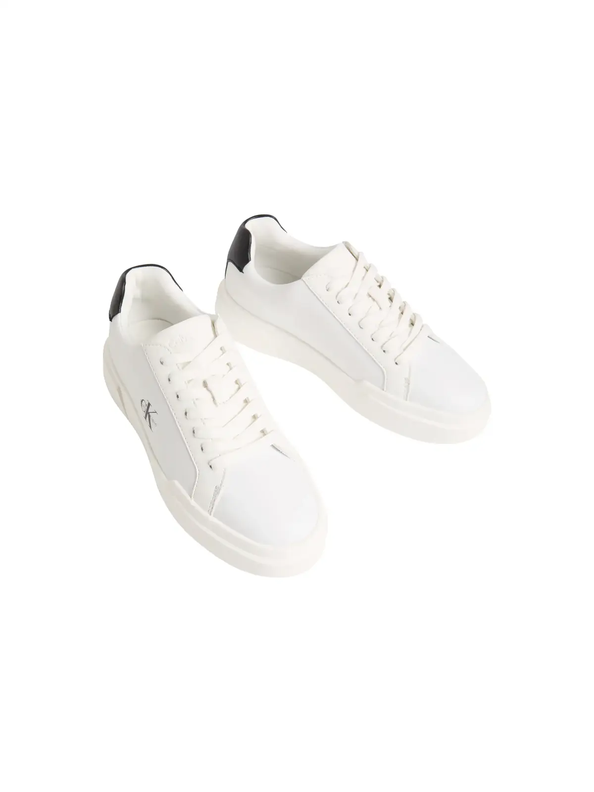 Calvin Klein CHUNKY CUPSOLE LACEU Beyaz Kadın Deri Sneaker