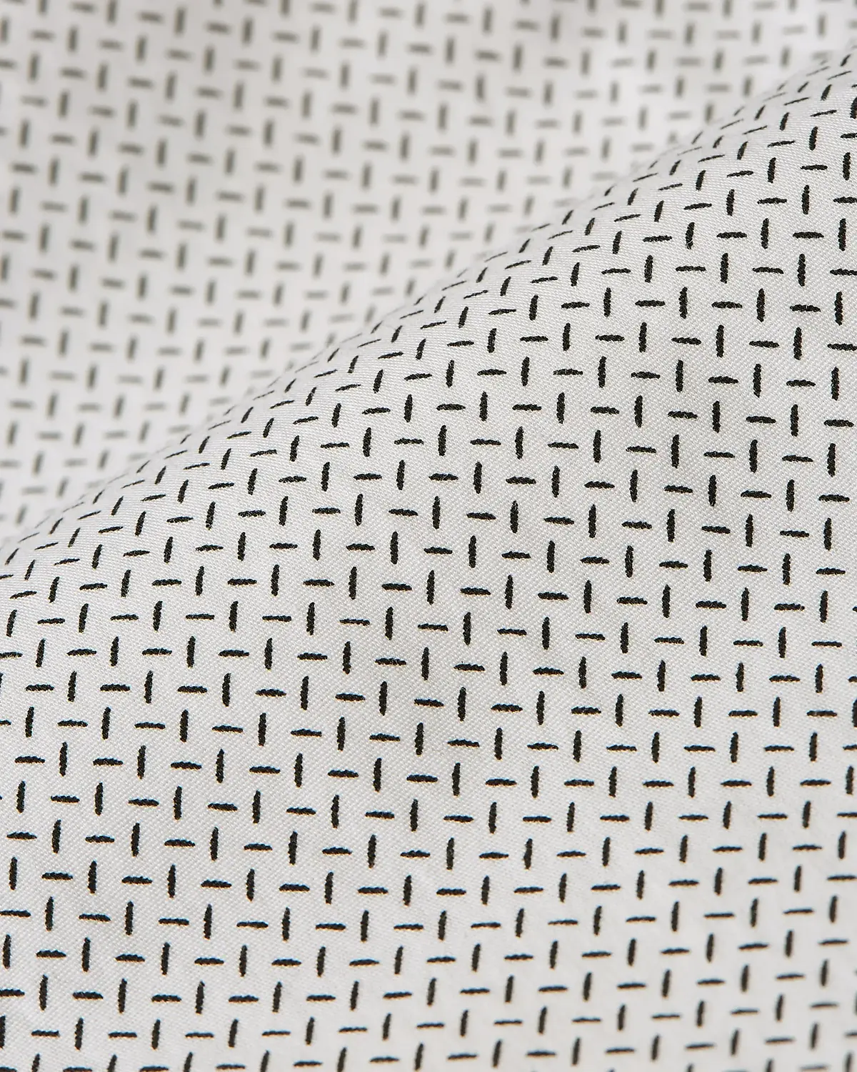 Calvin Klein SLIM FIT MICRO PRINT Erkek Beyaz Gömlek